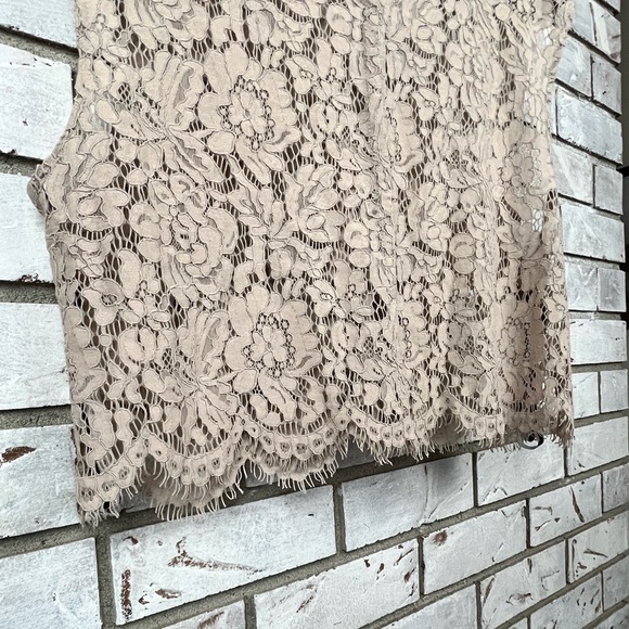 Jenny Yoo X BHLDN | Lace Overlay Top - Picture 7 of 11